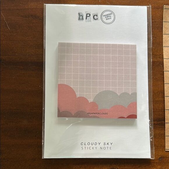 Highpaperclouds bundle sticky notes sticker Washi tape tabs markers NEW bundle - Picture 2 of 7